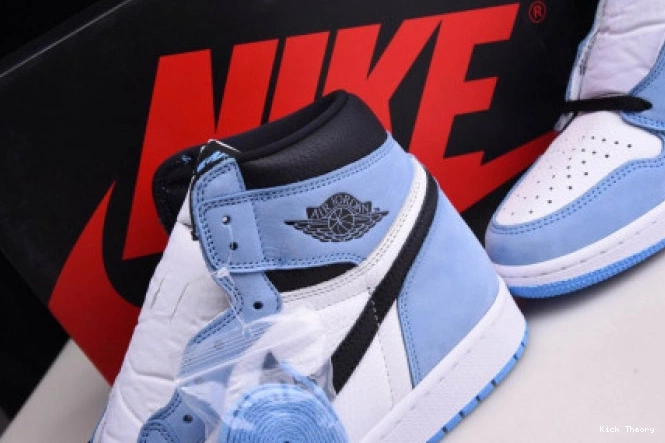 Kicked Out Shoe Store WHITE 1 UNIVERSITY 555088-134 RETRO JORDAN AIR HIGH BLUE BLACK 0723